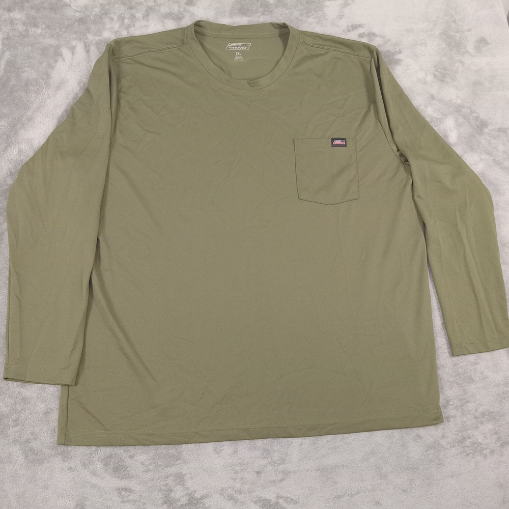 Dickeis Green Long Sleeve Shirt Size XXL